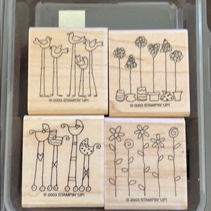 2003 Stampin’ Up! “Simple Somethings” 4 pc set